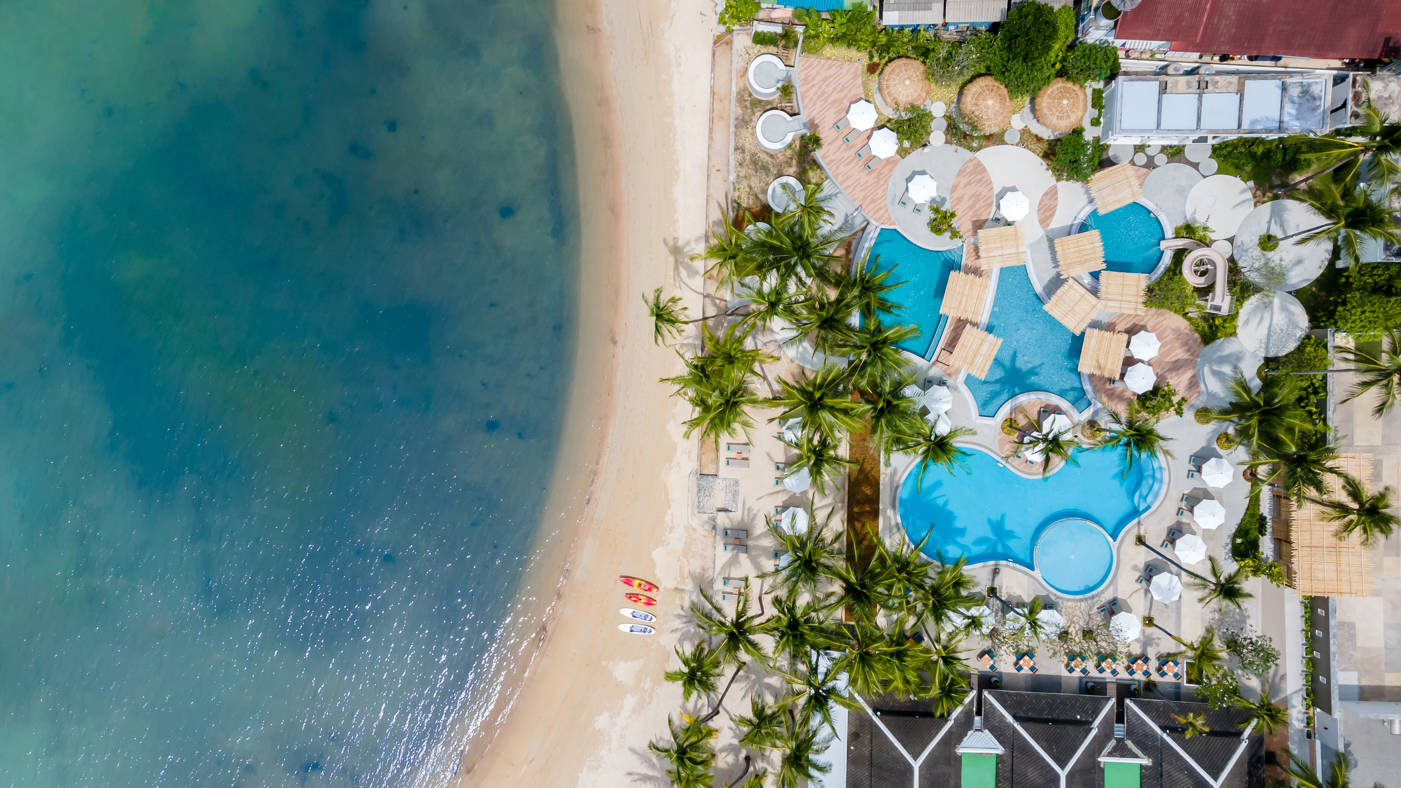Outrigger Koh Samui Beach Resort pool
