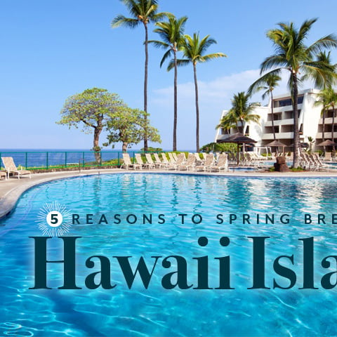 Hawaii Island (Big Island) Spring Break | Outrigger Kona Resort & Spa