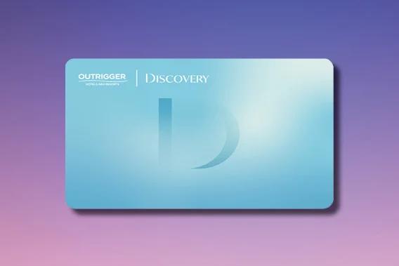 Silver Level Outrigger DISCOVERY membership card