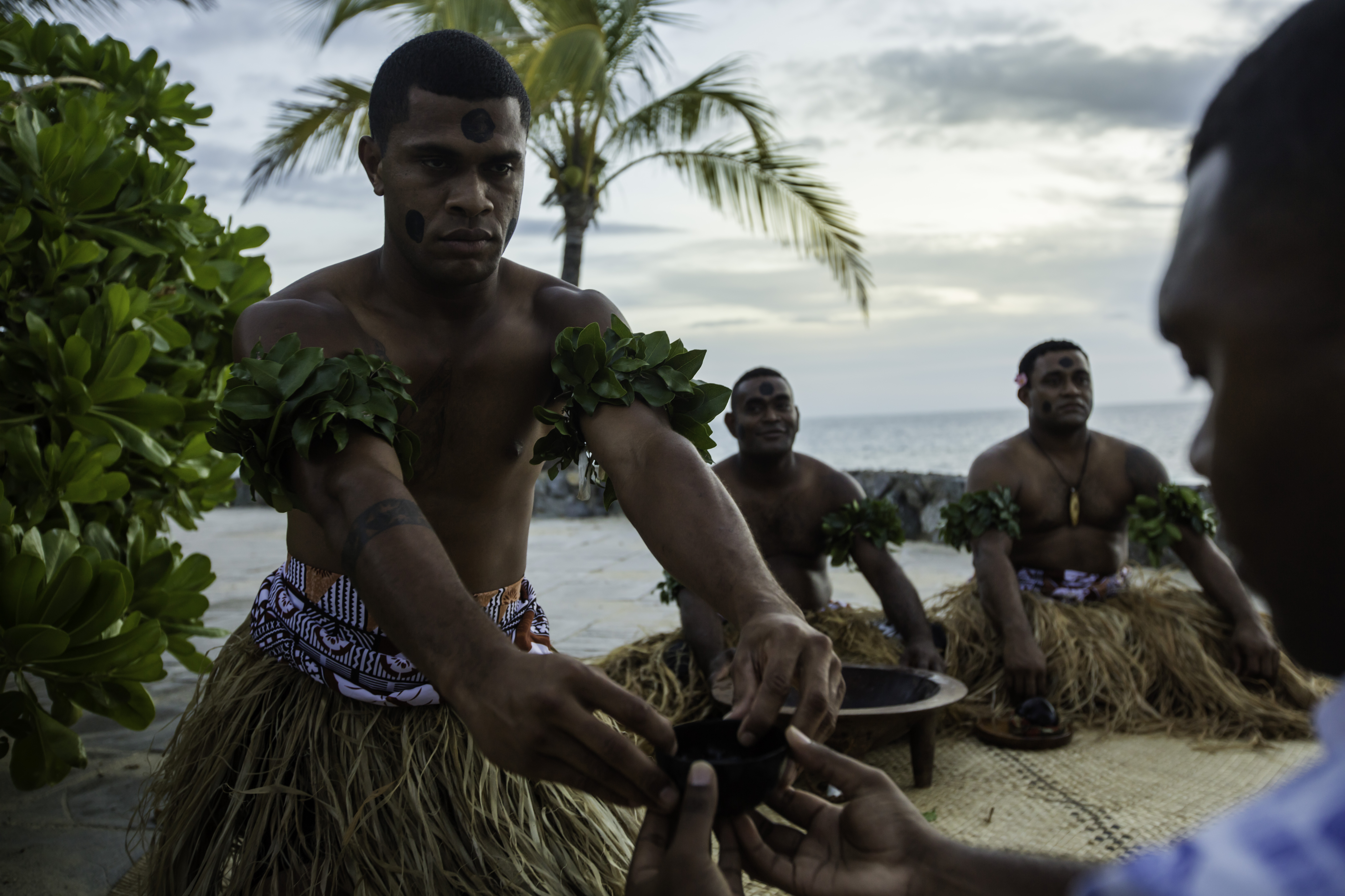 Kava Ceremony at Castaway Island, Fiji