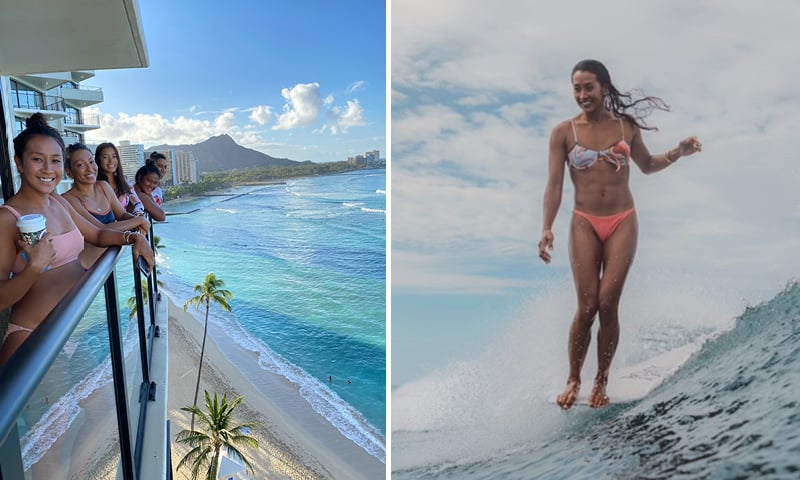 Outrigger Waikiki - Surfers In Residence - Kelia Moniz