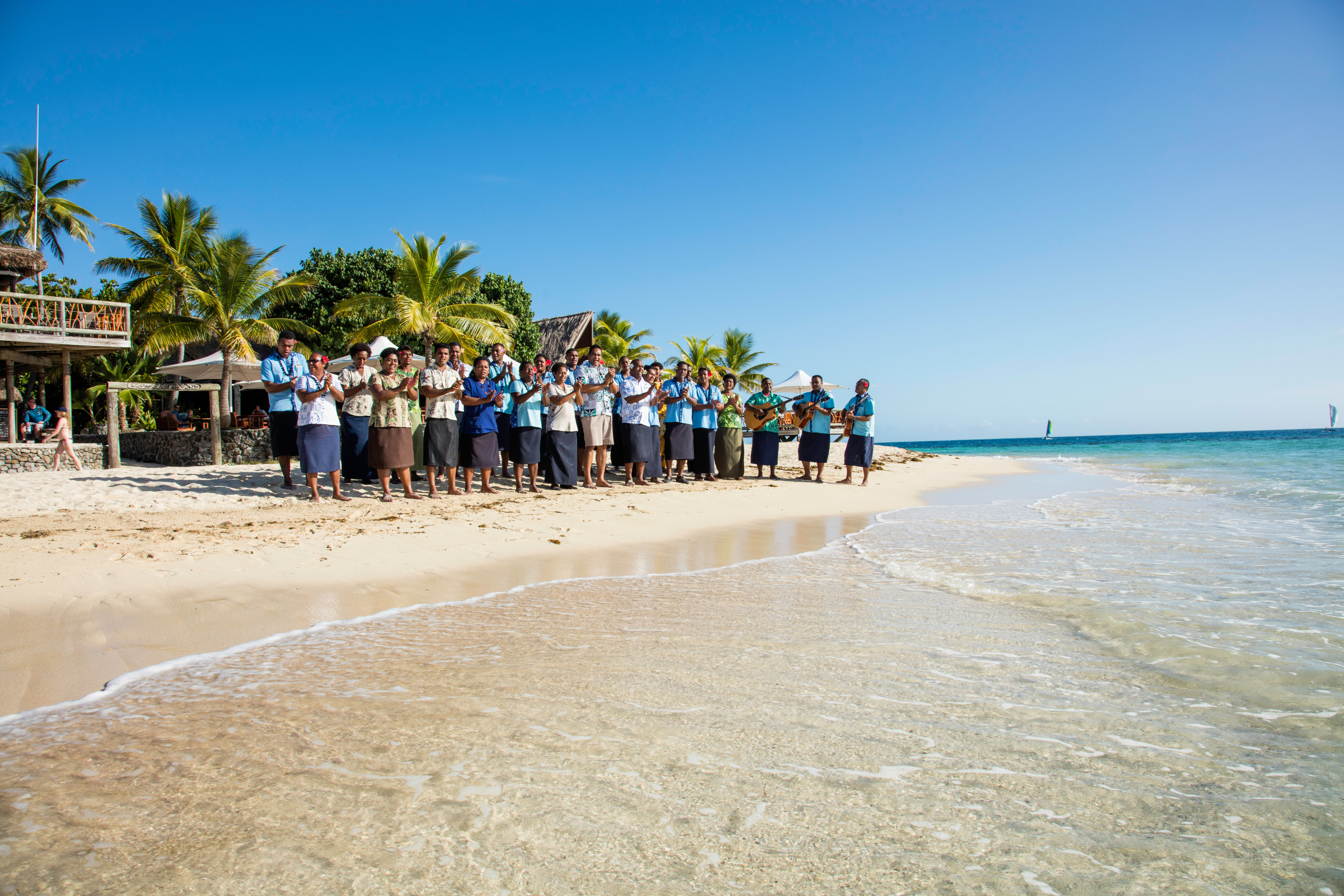 Castaway Island, Fiji farewell song
