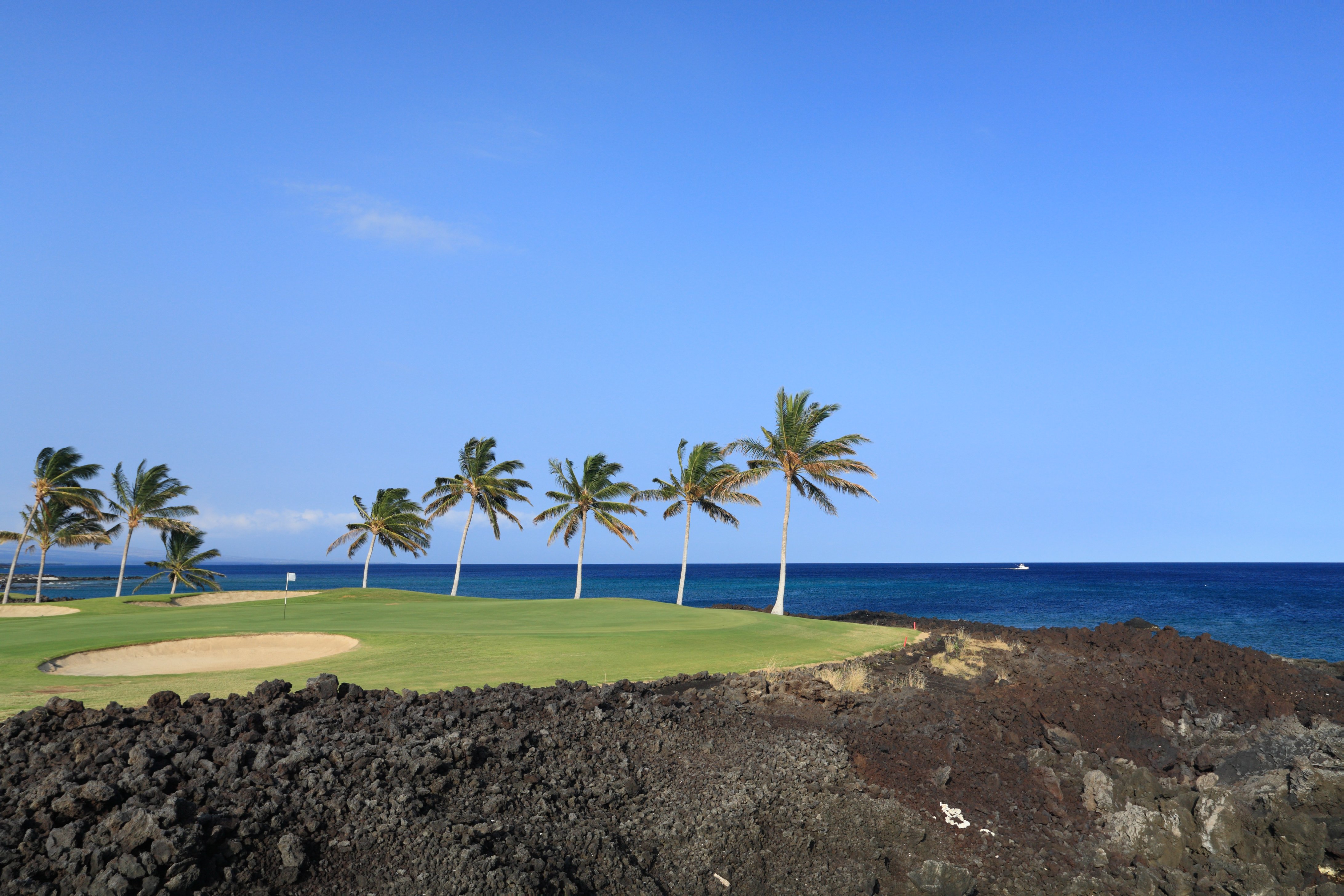 Golf course in Kona