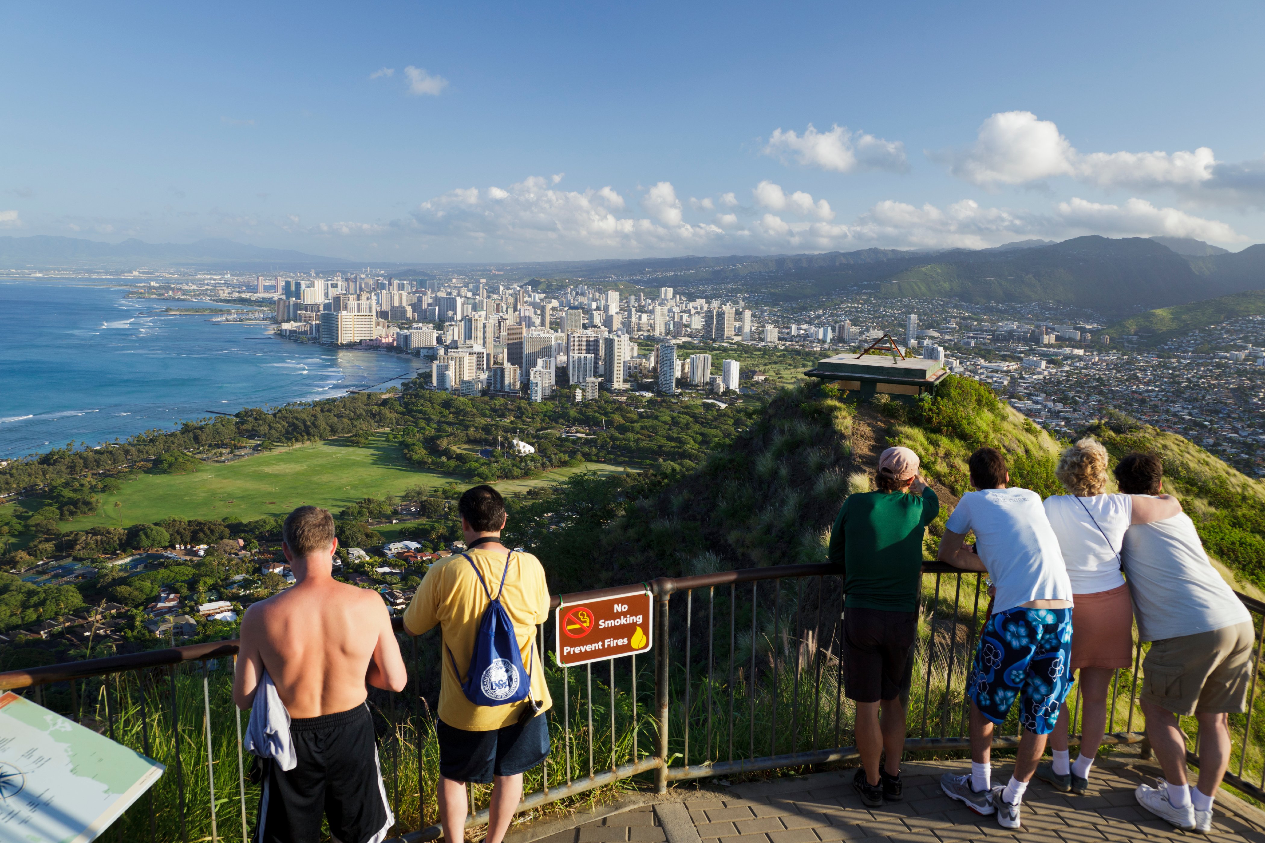 View from the top of Diamond Head
