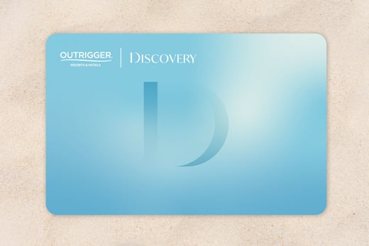 Silver Level Outrigger DISCOVERY membership card